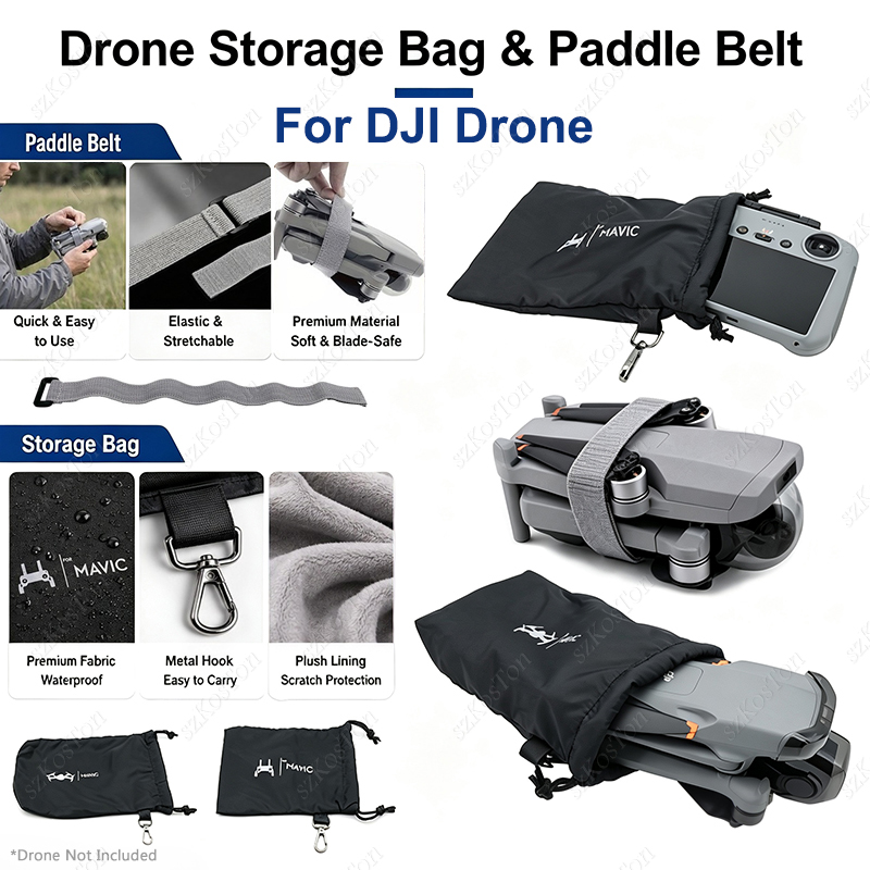 Dji Drone Mini 4 Pro - مجموعة ملحقات الطائرات بدون طيار لـ