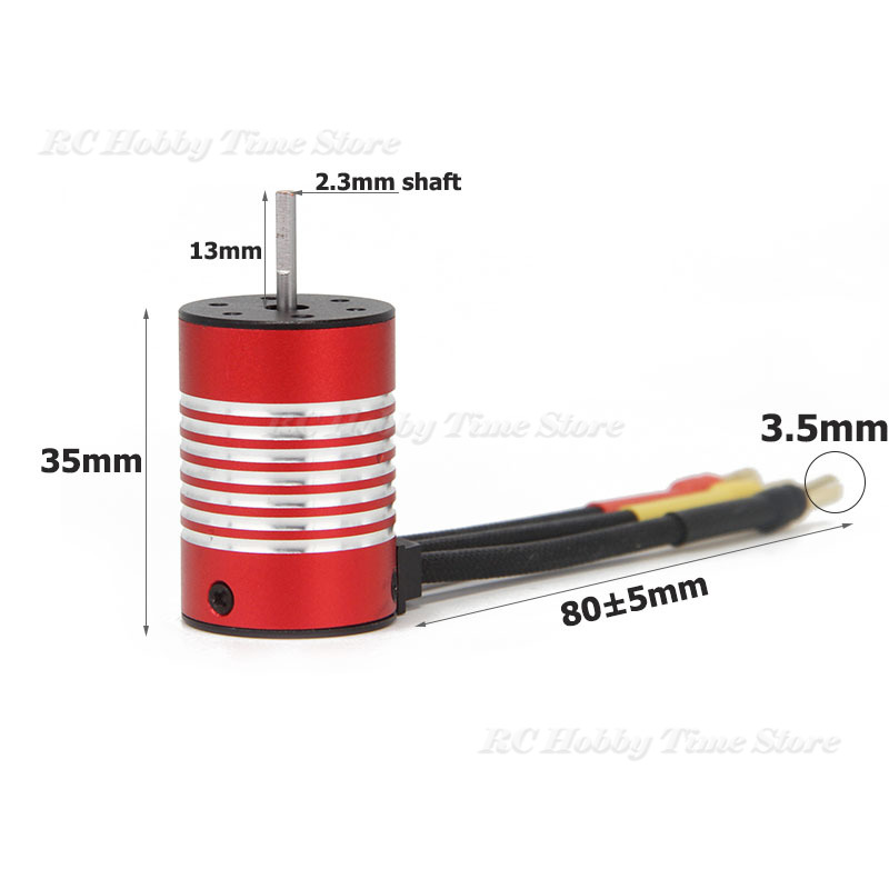 محرك NEEBRC 2435 بدون فرش 3500 - مراجعة Drone Battery 3S وسعره