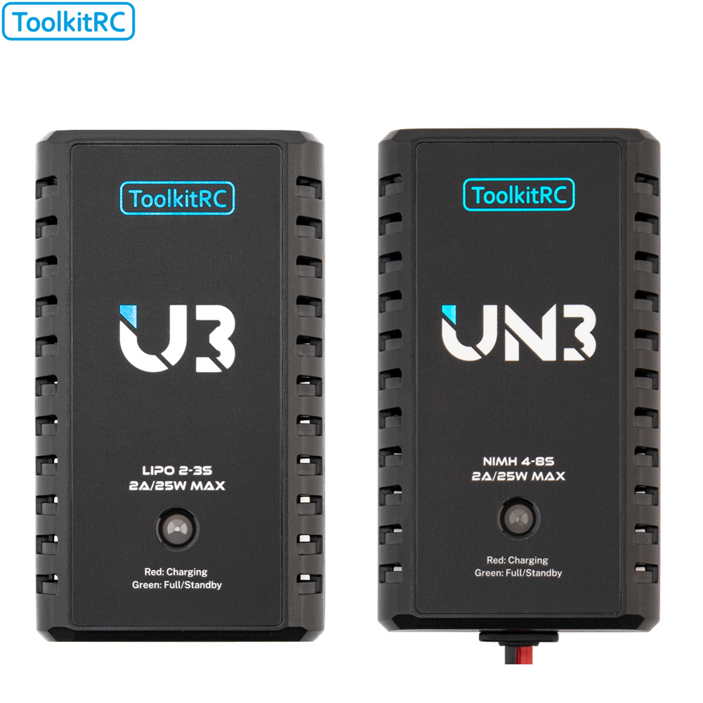 شاحن توازن ToolkitRC U3 LiPo 2 - مراجعة Drone Battery 3S وسعره