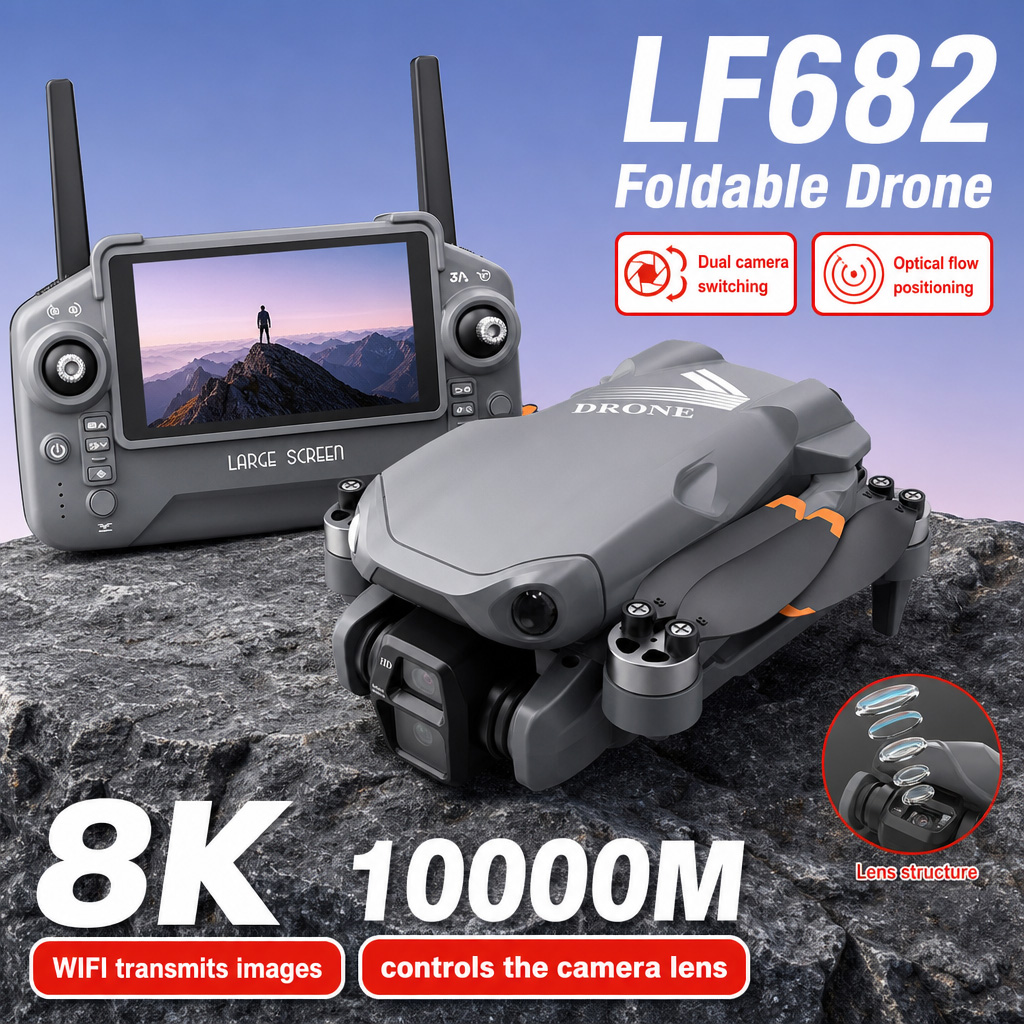 طائرة بدون طيار LF682 للتصوير  - مراجعة Drone Battery Balance Charger وسعره