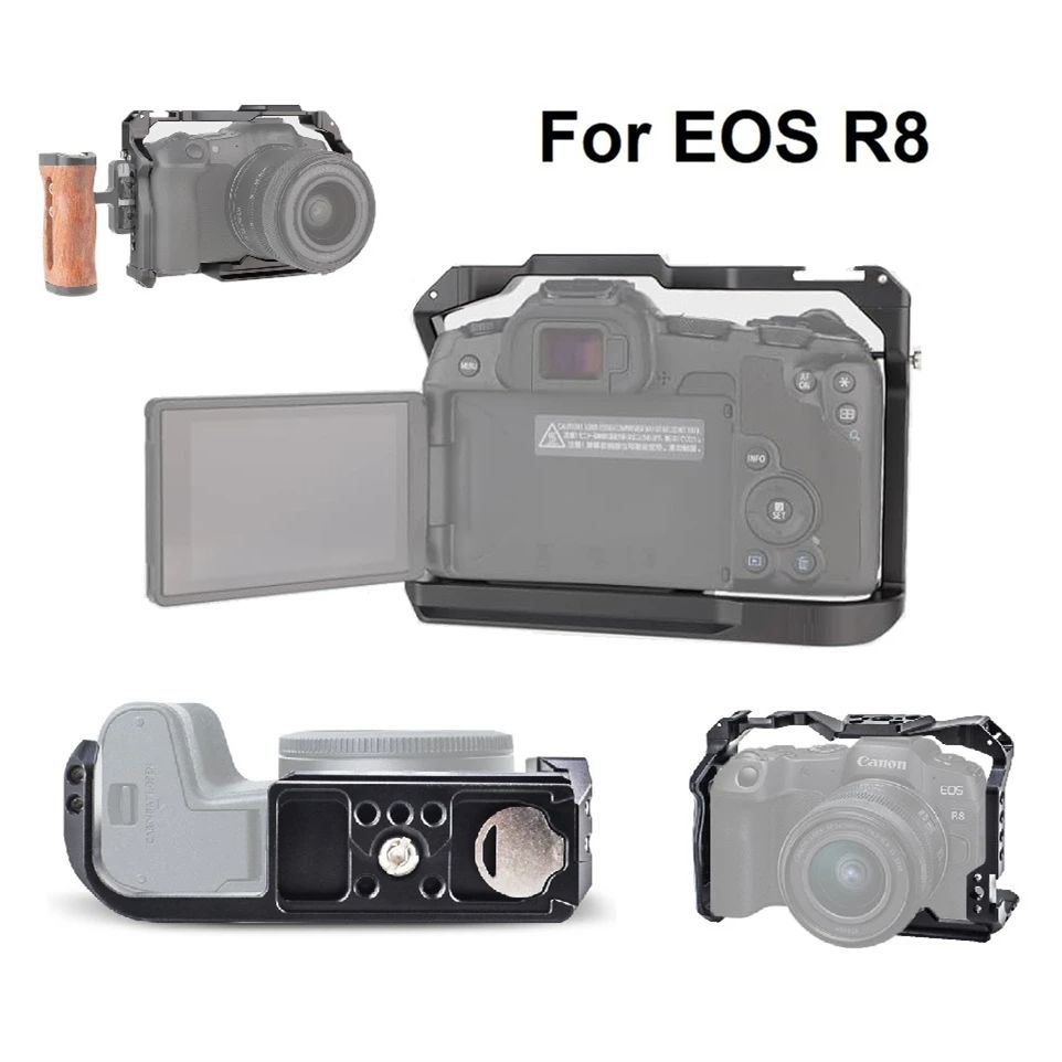 قفص كاميرا بإطار واقٍ لكاميرات - مراجعة Canon Camera Eos R8 وسعره