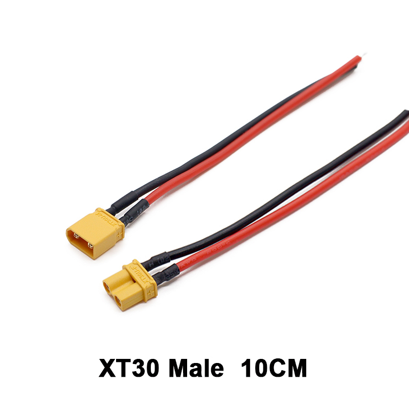 موصل ذكر وأنثى XT30 مع كابل سل - مراجعة Drone Battery Balance Charger وسعره