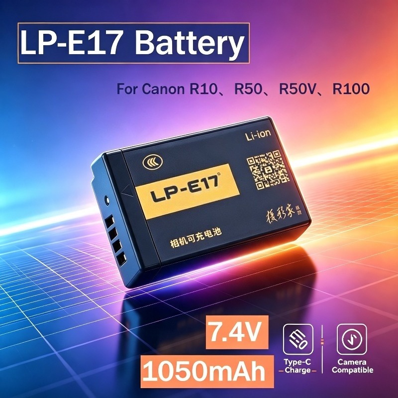 بطارية LP‑E17 بسعة 1050 مللي أ - مراجعة Canon Camera Eos R8 وسعره