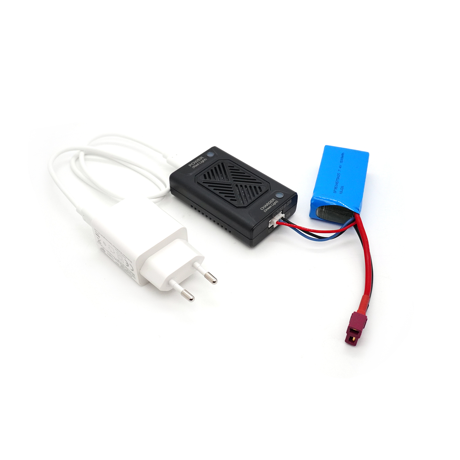 Q3 شاحن ميزان مدمج 2S 3S بطاري - مراجعة Drone Battery 3S وسعره